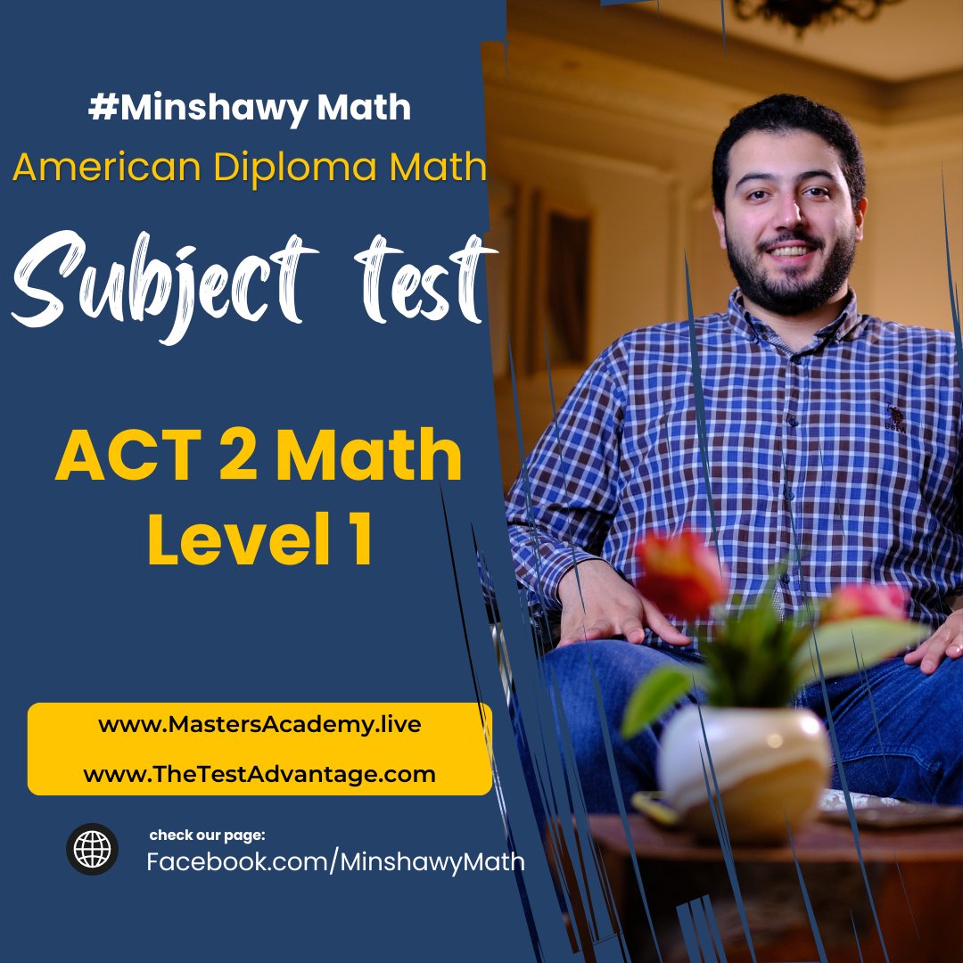 ACT Subject test Math level 1