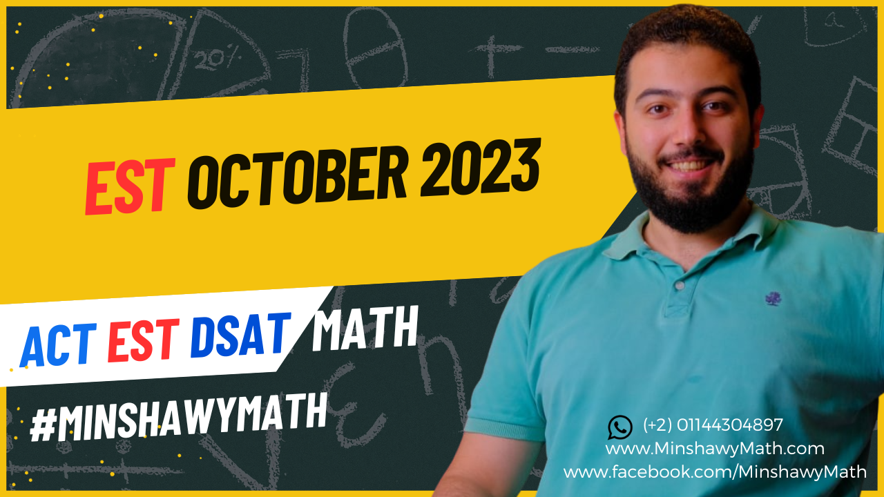 Math Questions for est exam October 2023